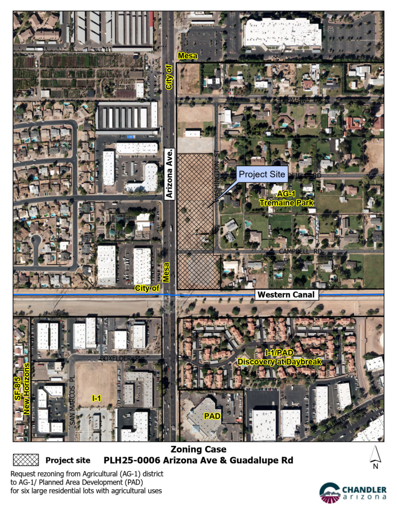 Developer seeks Chandler rezoning but says he has no intention to build, sparking neighborhood opposition
